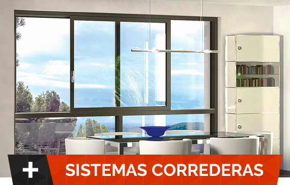 Sistemas de aluminio correderas